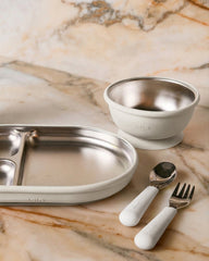 Stainless Mealtime Essentials - 4pc Set