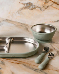 Stainless Mealtime Essentials - 4pc Set
